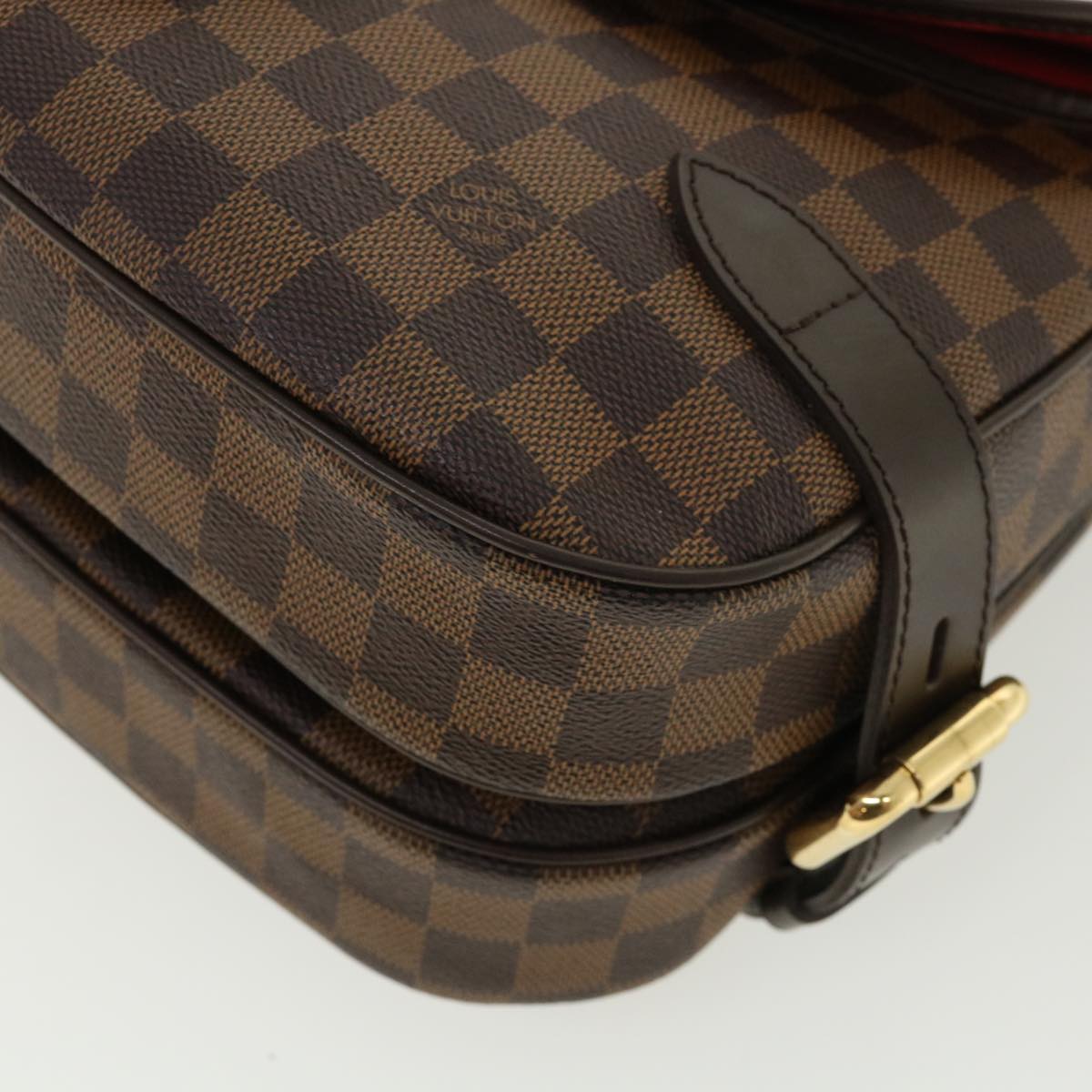 LOUIS VUITTON Damier Ebene Highbury Shoulder Bag N51200 LV Auth ro841