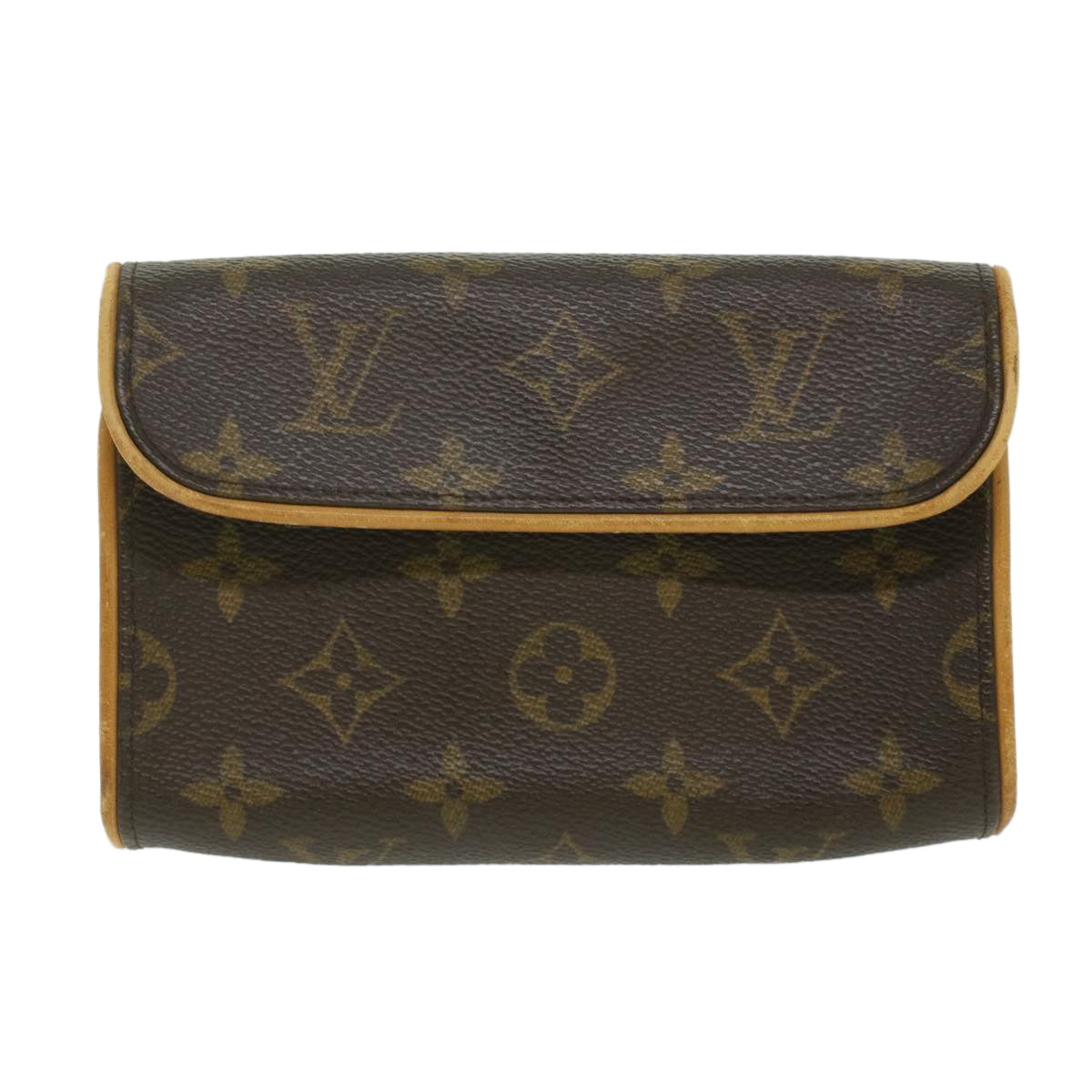 LOUIS VUITTON Monogram Pochette Florentine Waist Bag M51855 LV Auth ro843