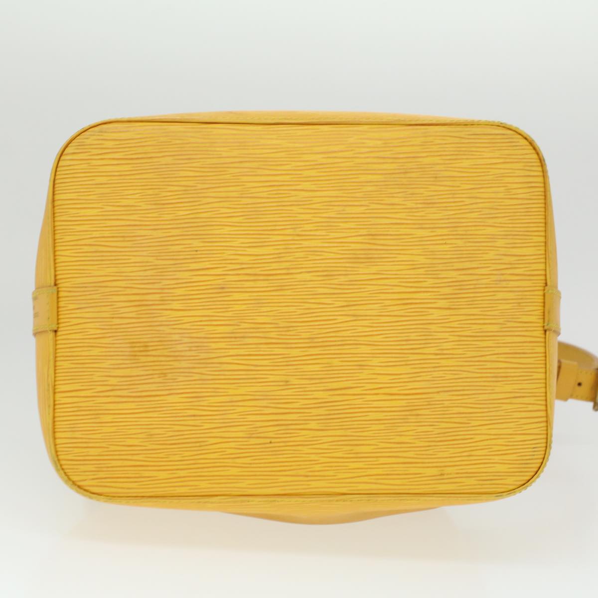 LOUIS VUITTON Epi Petit Noe Shoulder Bag Tassili Yellow M44109 LV Auth ro851