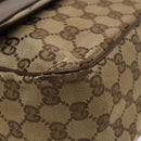 GUCCI GG Canvas Shoulder Bag Beige 28562 Auth ro868-16