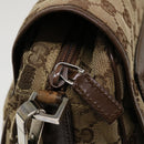 GUCCI GG Canvas Shoulder Bag Beige 28562 Auth ro868-10