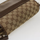 GUCCI GG Canvas Shoulder Bag Beige 28562 Auth ro868-7