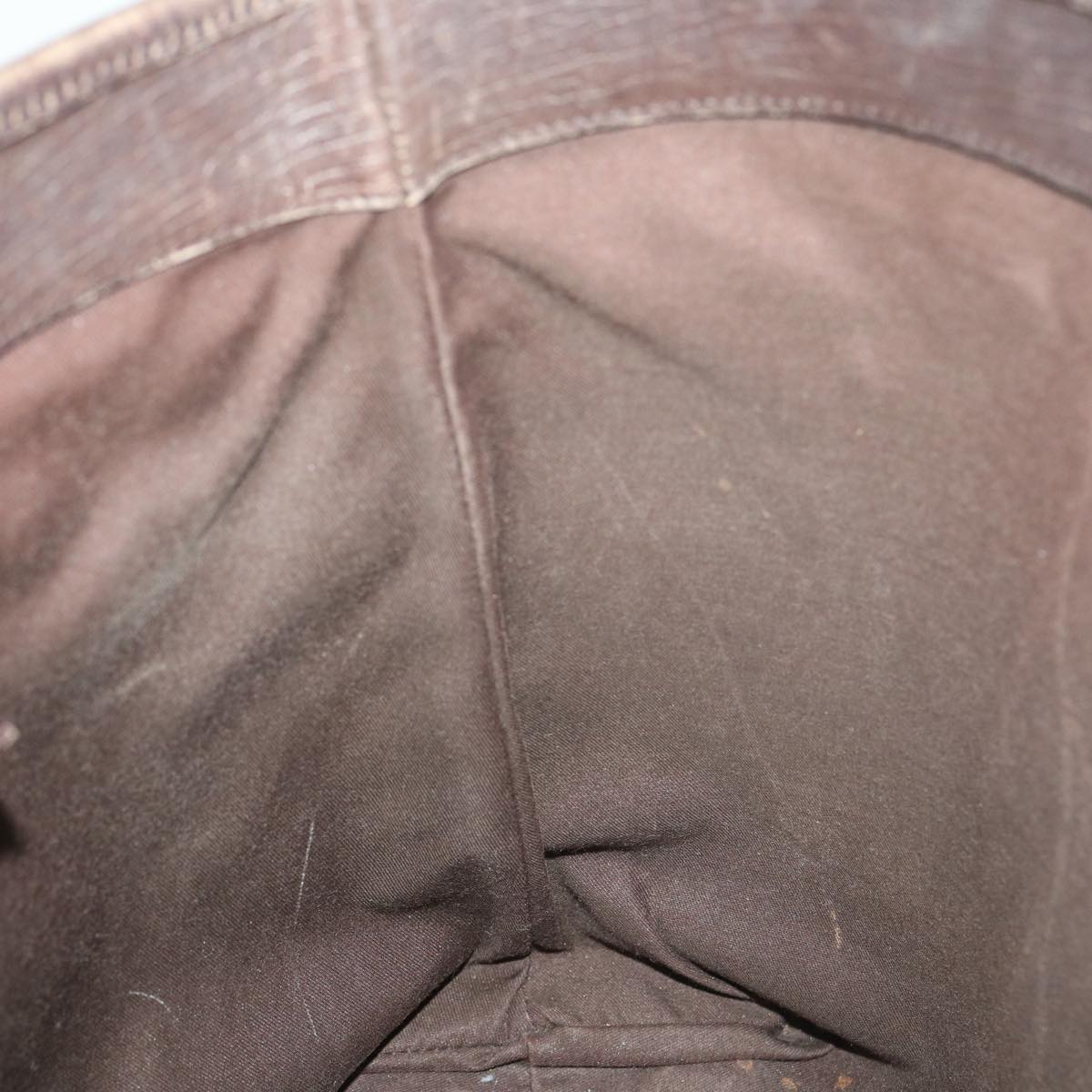 GUCCI GG Canvas Shoulder Bag PVC Leather Beige 114288 Auth ro896