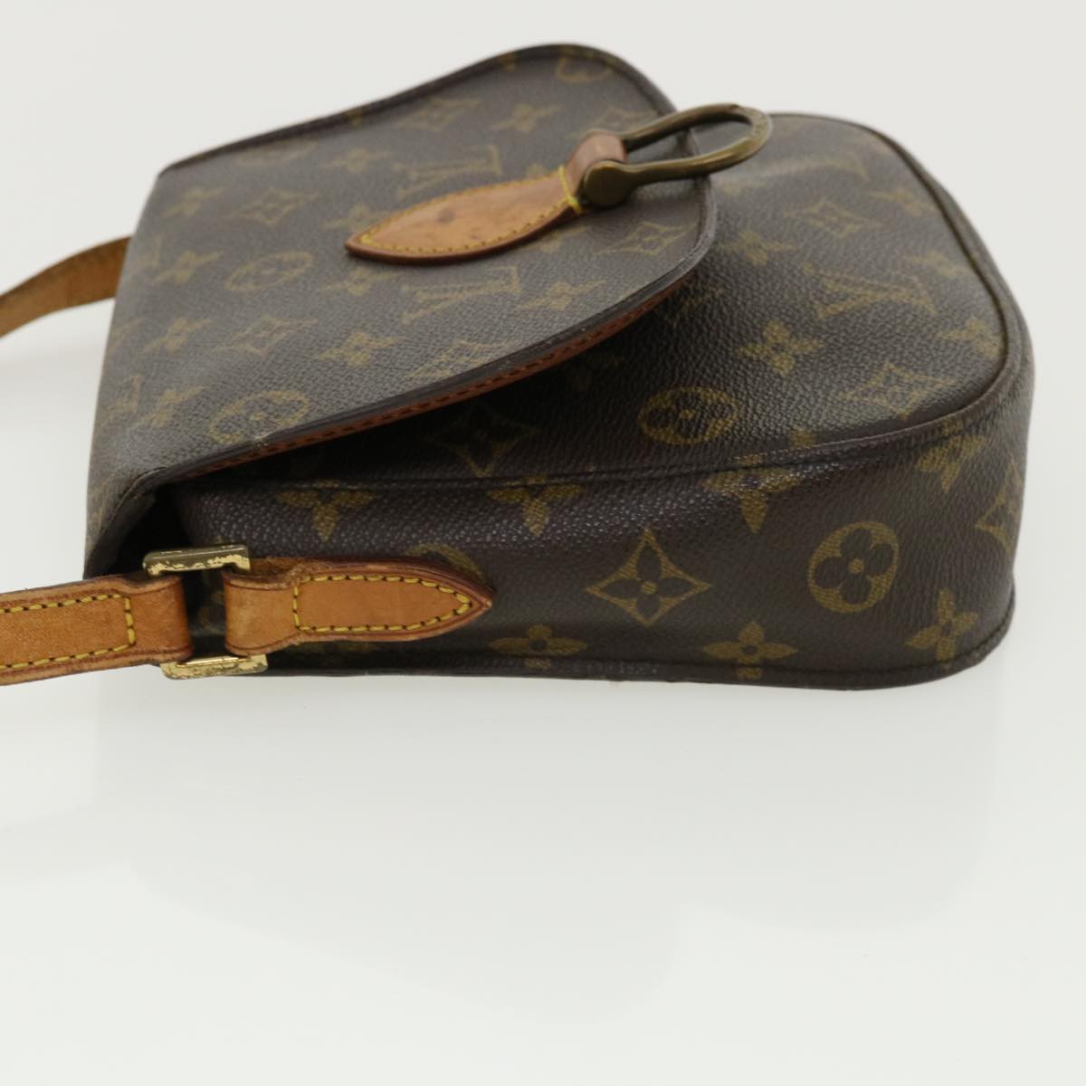 LOUIS VUITTON Monogram Saint Cloud MM Shoulder Bag M51243 LV Auth rt061