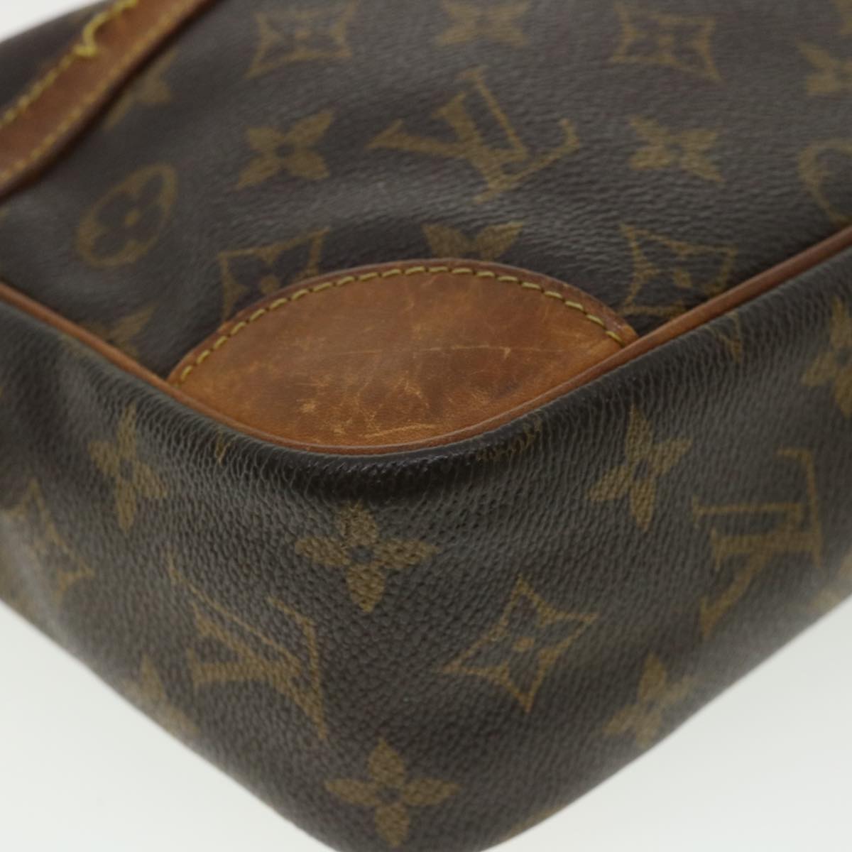 LOUIS VUITTON Monogram Compiegne 28 Clutch Bag M51845 LV Auth rt068