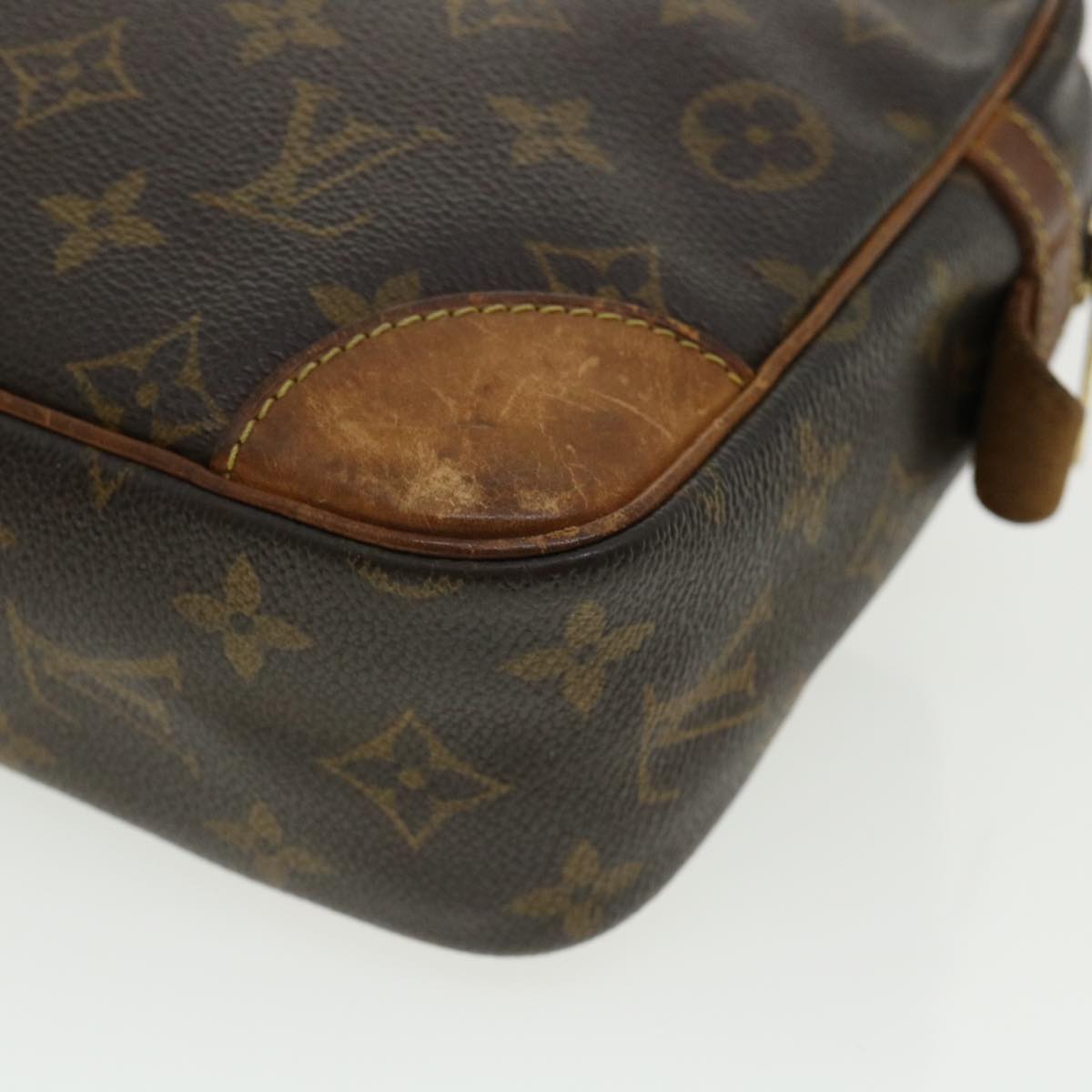 LOUIS VUITTON Monogram Compiegne 28 Clutch Bag M51845 LV Auth rt068