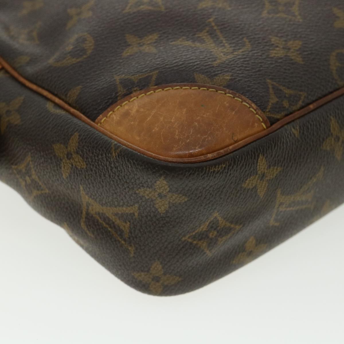 LOUIS VUITTON Monogram Compiegne 28 Clutch Bag M51845 LV Auth rt068