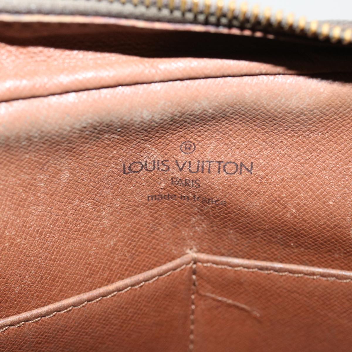 LOUIS VUITTON Monogram Compiegne 28 Clutch Bag M51845 LV Auth rt068