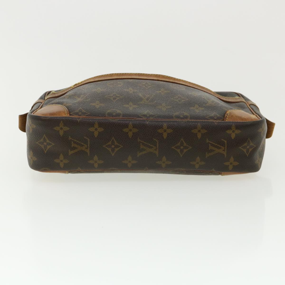 LOUIS VUITTON Monogram Compiegne 28 Clutch Bag M51845 LV Auth rt068