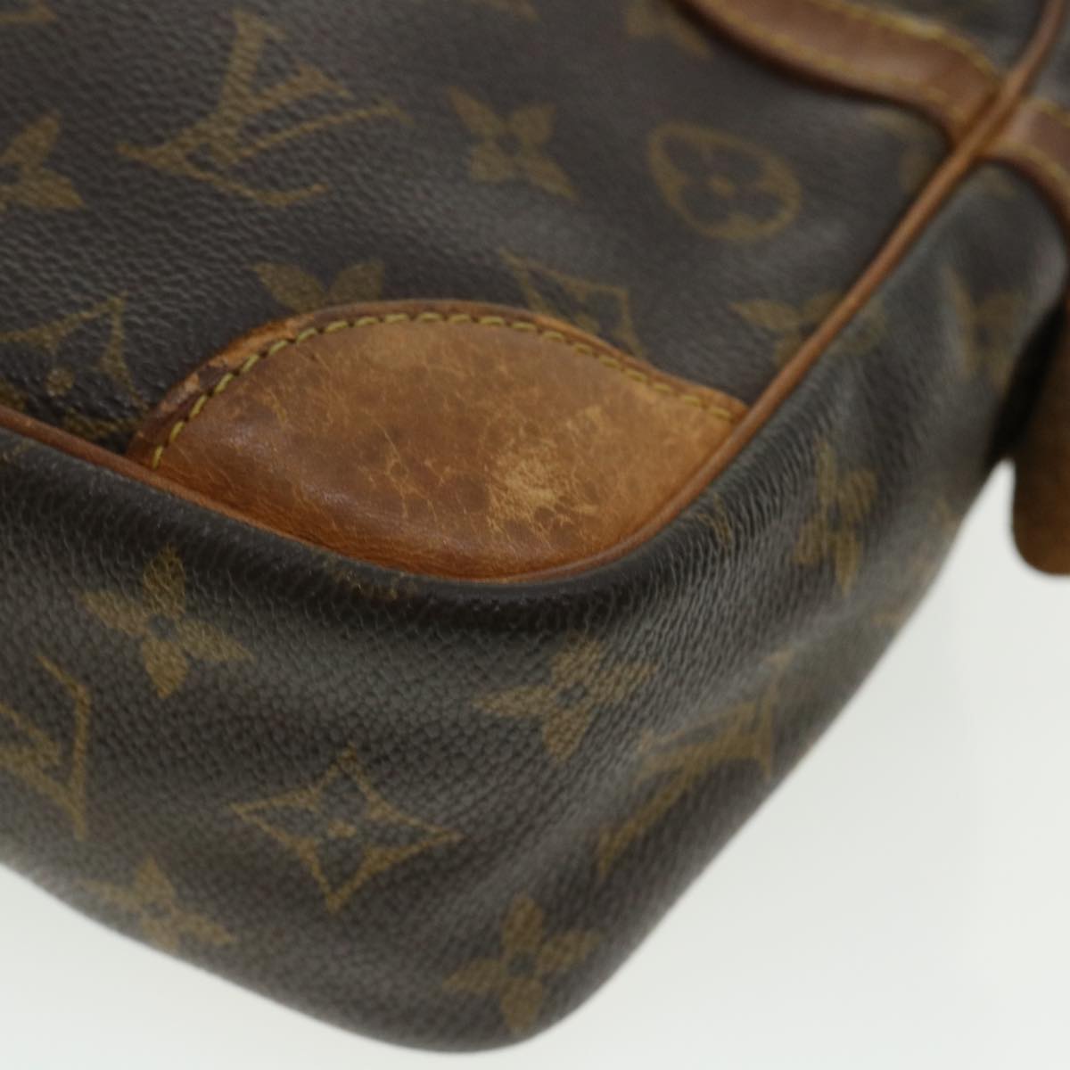 LOUIS VUITTON Monogram Compiegne 28 Clutch Bag M51845 LV Auth rt068