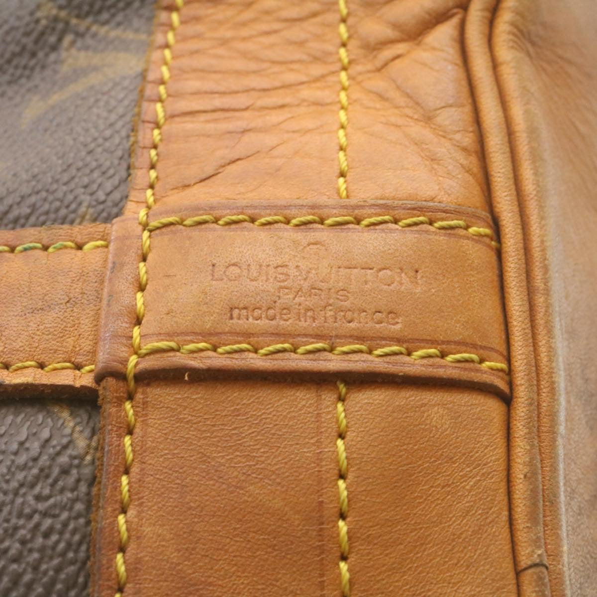 LOUIS VUITTON Monogram Noe Shoulder Bag M42224 LV Auth rz059