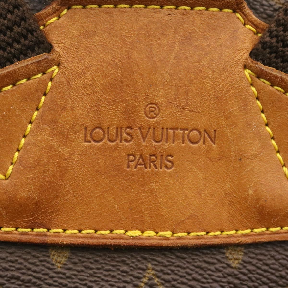 LOUIS VUITTON Monogram Montsouris GM Backpack M51135 LV Auth rz074