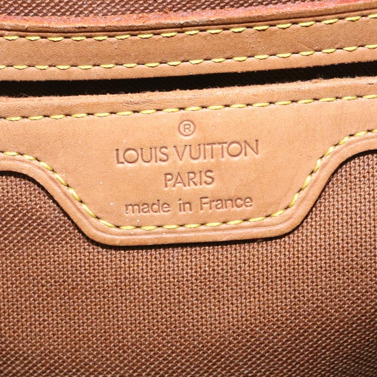 LOUIS VUITTON Monogram Montsouris GM Backpack M51135 LV Auth rz074