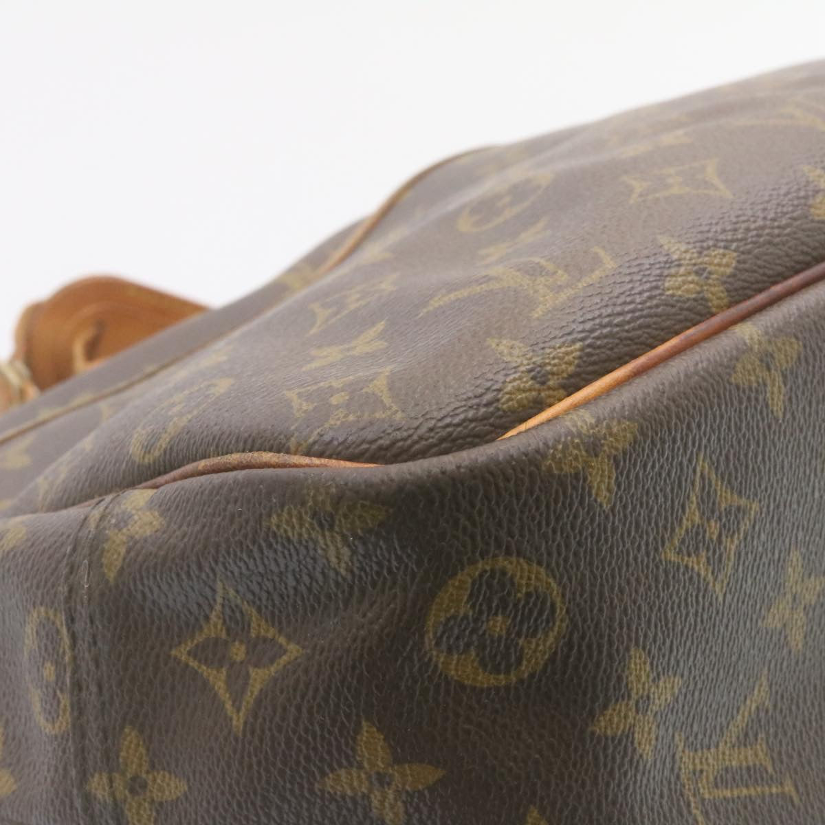 LOUIS VUITTON Monogram Deauville Hand Bag M47270 LV Auth rz079