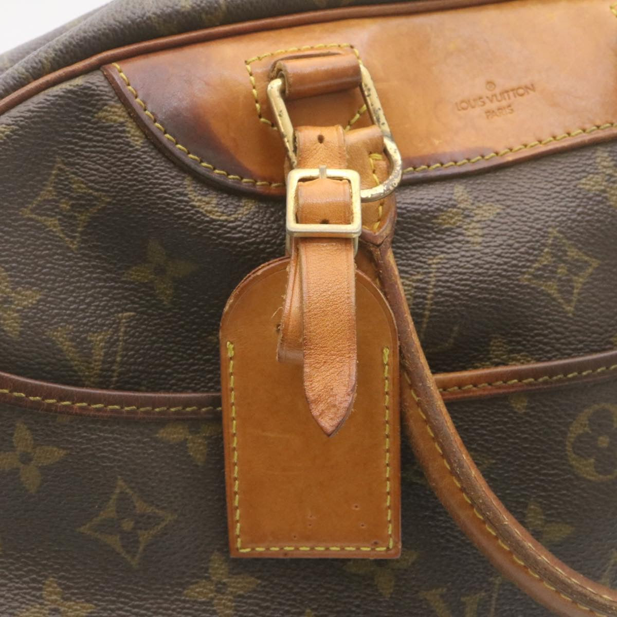 LOUIS VUITTON Monogram Deauville Hand Bag M47270 LV Auth rz079