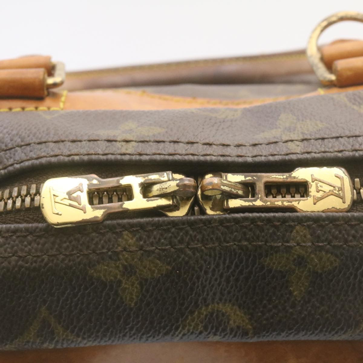 LOUIS VUITTON Monogram Deauville Hand Bag M47270 LV Auth rz079