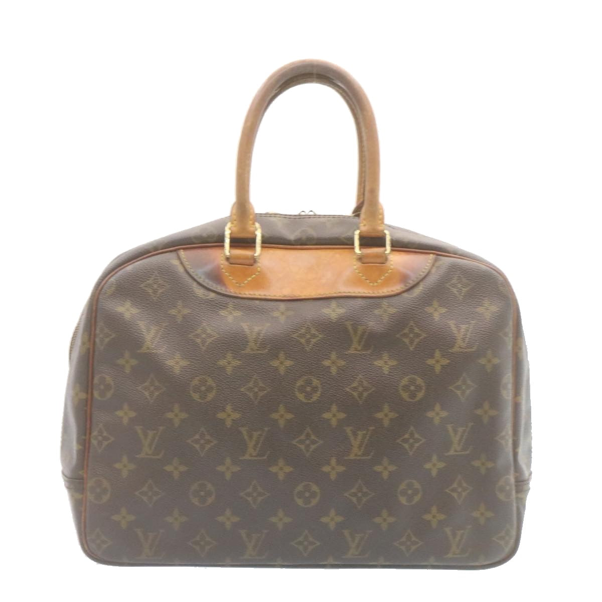 LOUIS VUITTON Monogram Deauville Hand Bag M47270 LV Auth rz079 - 0