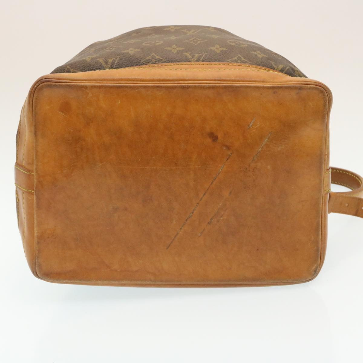 LOUIS VUITTON Monogram Noe Shoulder Bag M42224 LV Auth rz084
