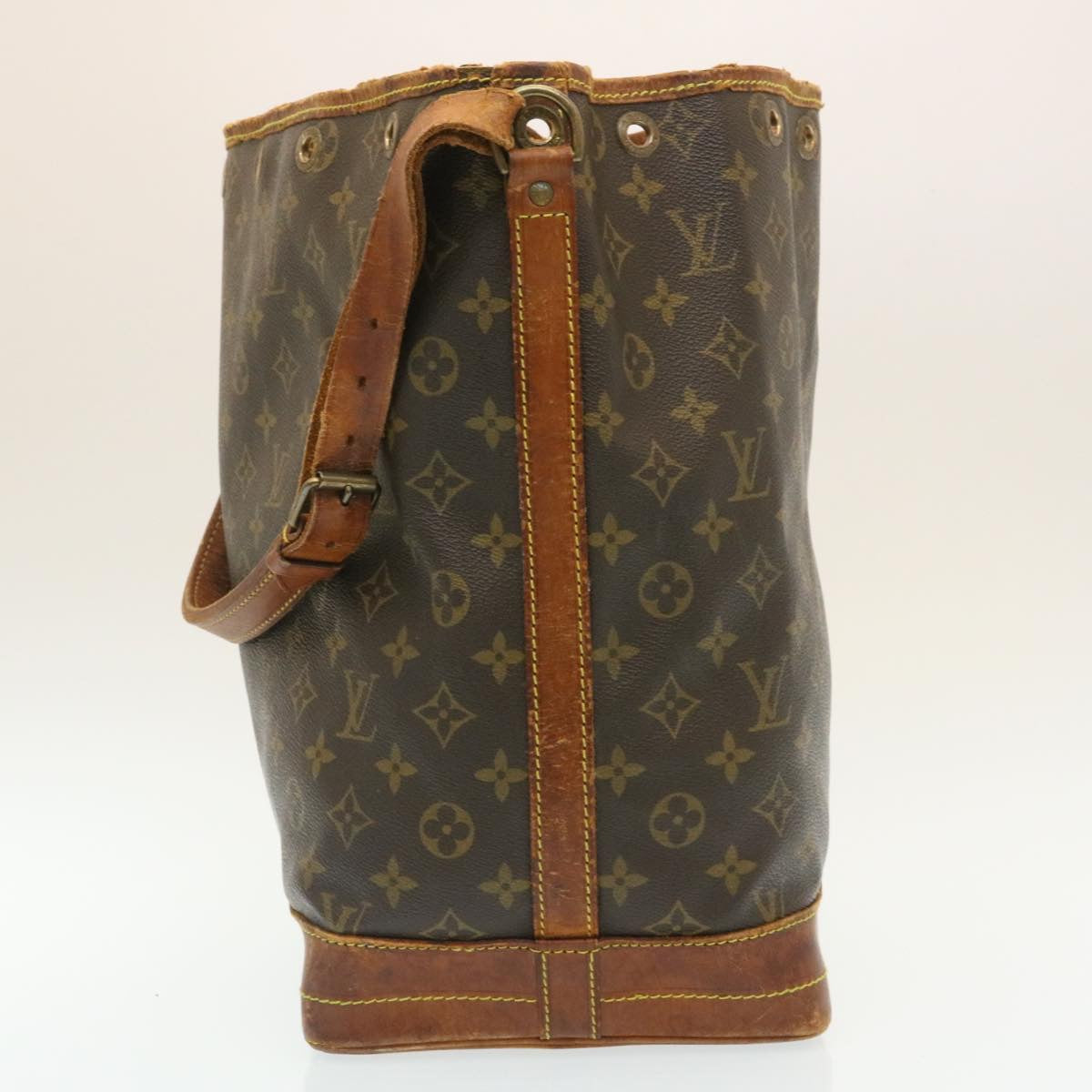 LOUIS VUITTON Monogram Noe Shoulder Bag M42224 LV Auth rz090