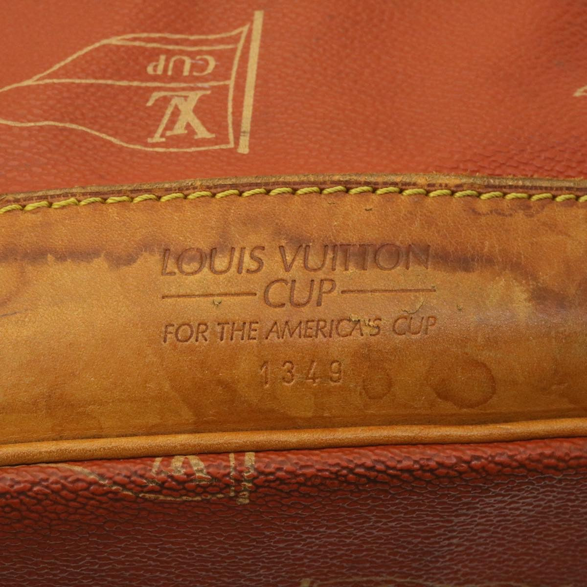 LOUIS VUITTON Cup Saint Tropez Shoulder Bag Red M80026 LV Auth rz101