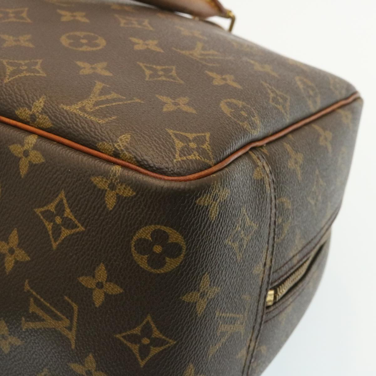 LOUIS VUITTON Monogram Deauville Hand Bag M47270 LV Auth rz106