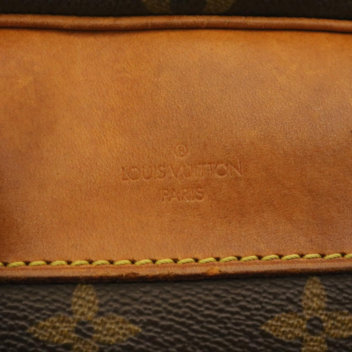 LOUIS VUITTON Monogram Deauville Hand Bag M47270 LV Auth rz106