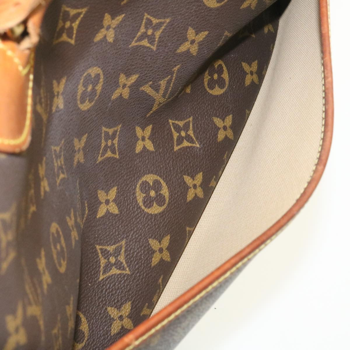 LOUIS VUITTON Monogram Deauville Hand Bag M47270 LV Auth rz106