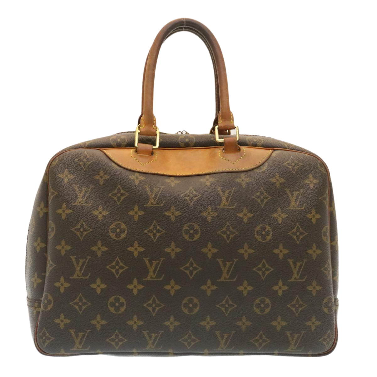 LOUIS VUITTON Monogram Deauville Hand Bag M47270 LV Auth rz106 - 0