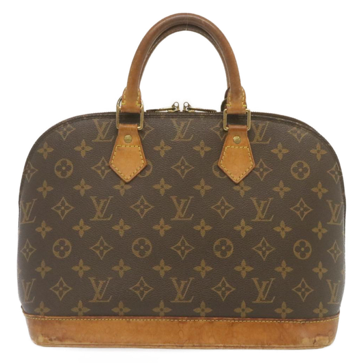 LOUIS VUITTON Monogram Alma Hand Bag M51130 LV Auth rz110