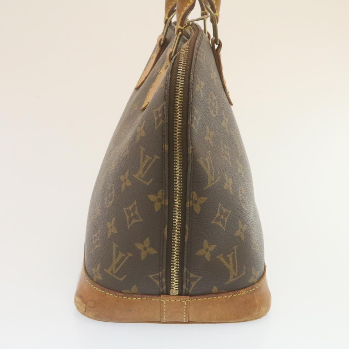 LOUIS VUITTON Monogram Alma Hand Bag M51130 LV Auth rz110