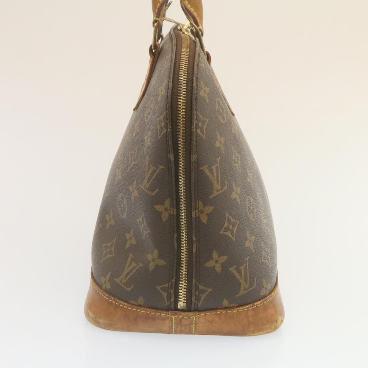 LOUIS VUITTON Monogram Alma Hand Bag M51130 LV Auth rz110