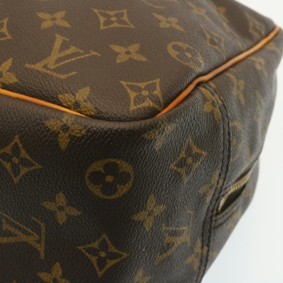 LOUIS VUITTON Monogram Deauville Hand Bag M47270 LV Auth rz111