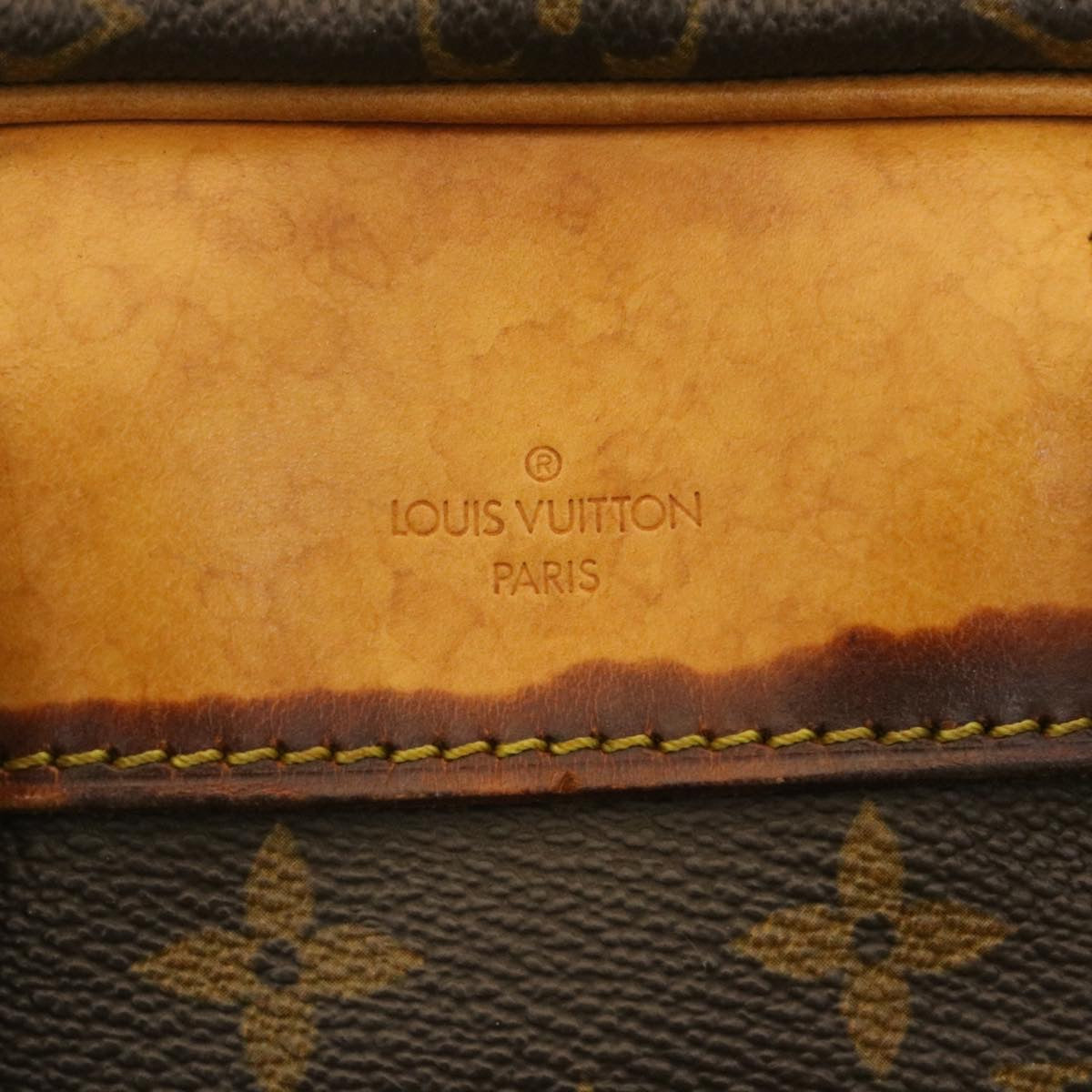 LOUIS VUITTON Monogram Deauville Hand Bag M47270 LV Auth rz111