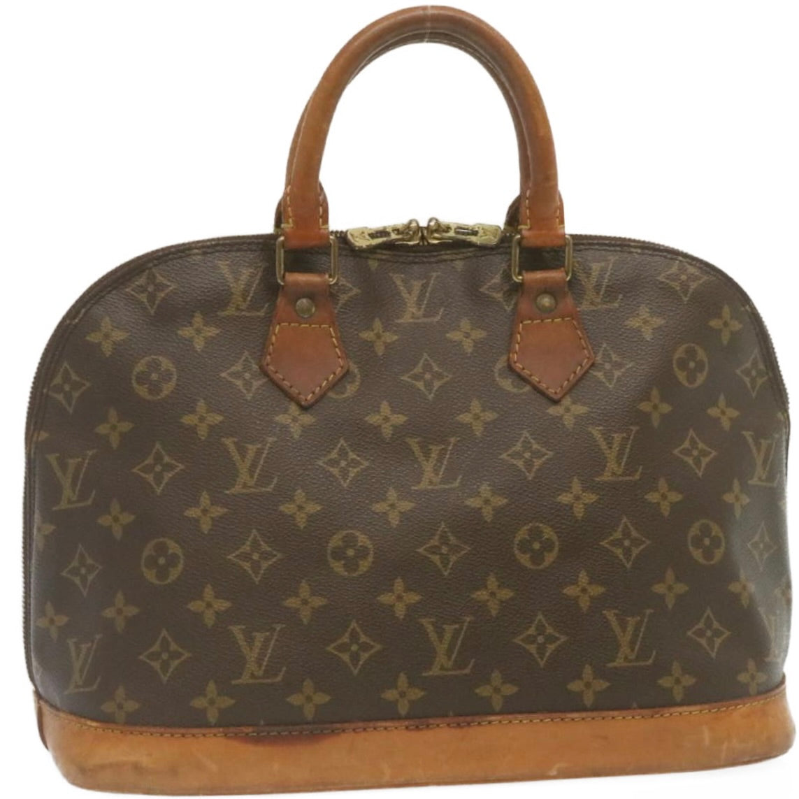 LOUIS VUITTON Monogram Alma Hand Bag M51130 LV Auth rz114