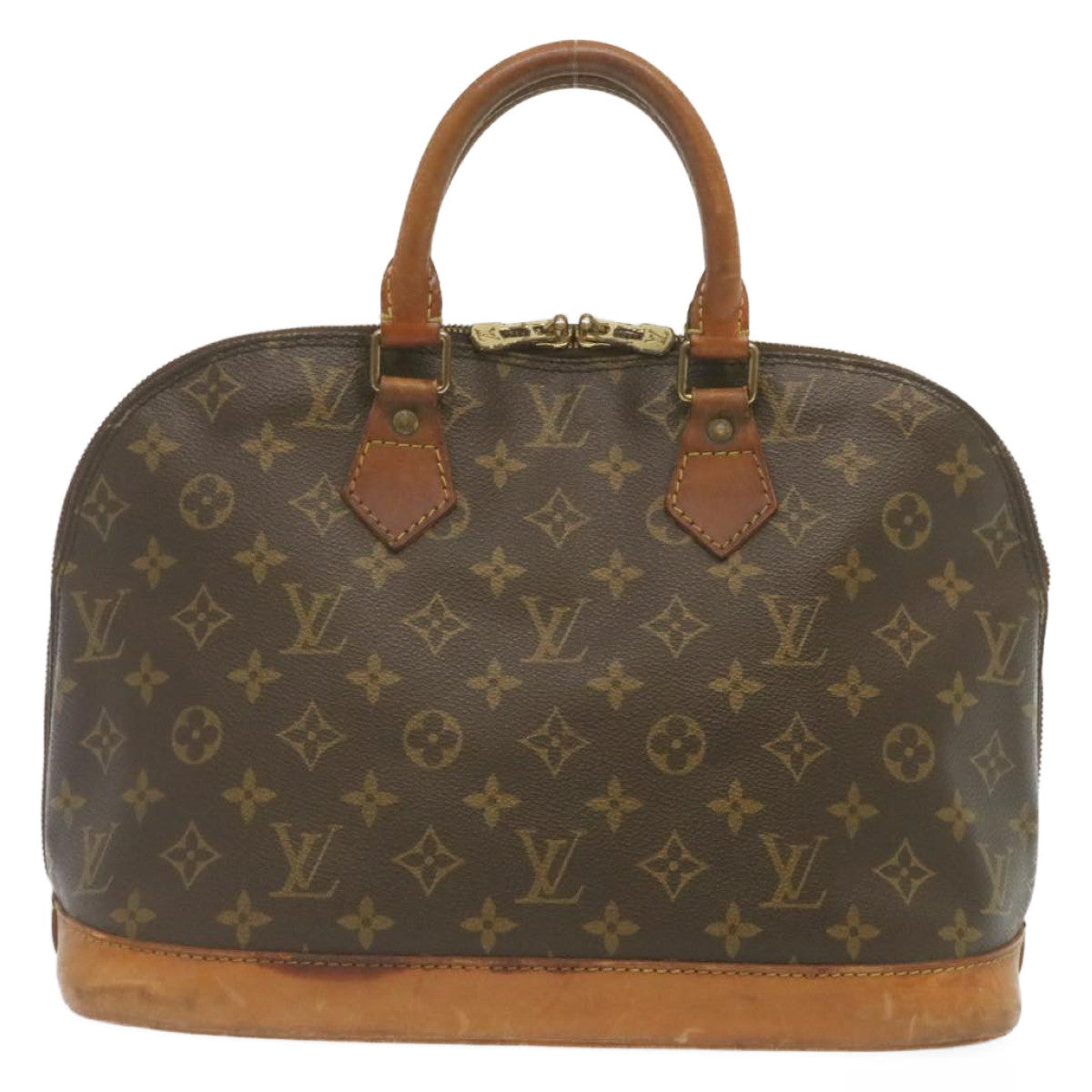 LOUIS VUITTON Monogram Alma Hand Bag M51130 LV Auth rz114