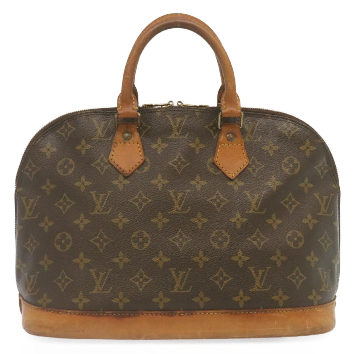 LOUIS VUITTON Monogram Alma Hand Bag M51130 LV Auth rz114