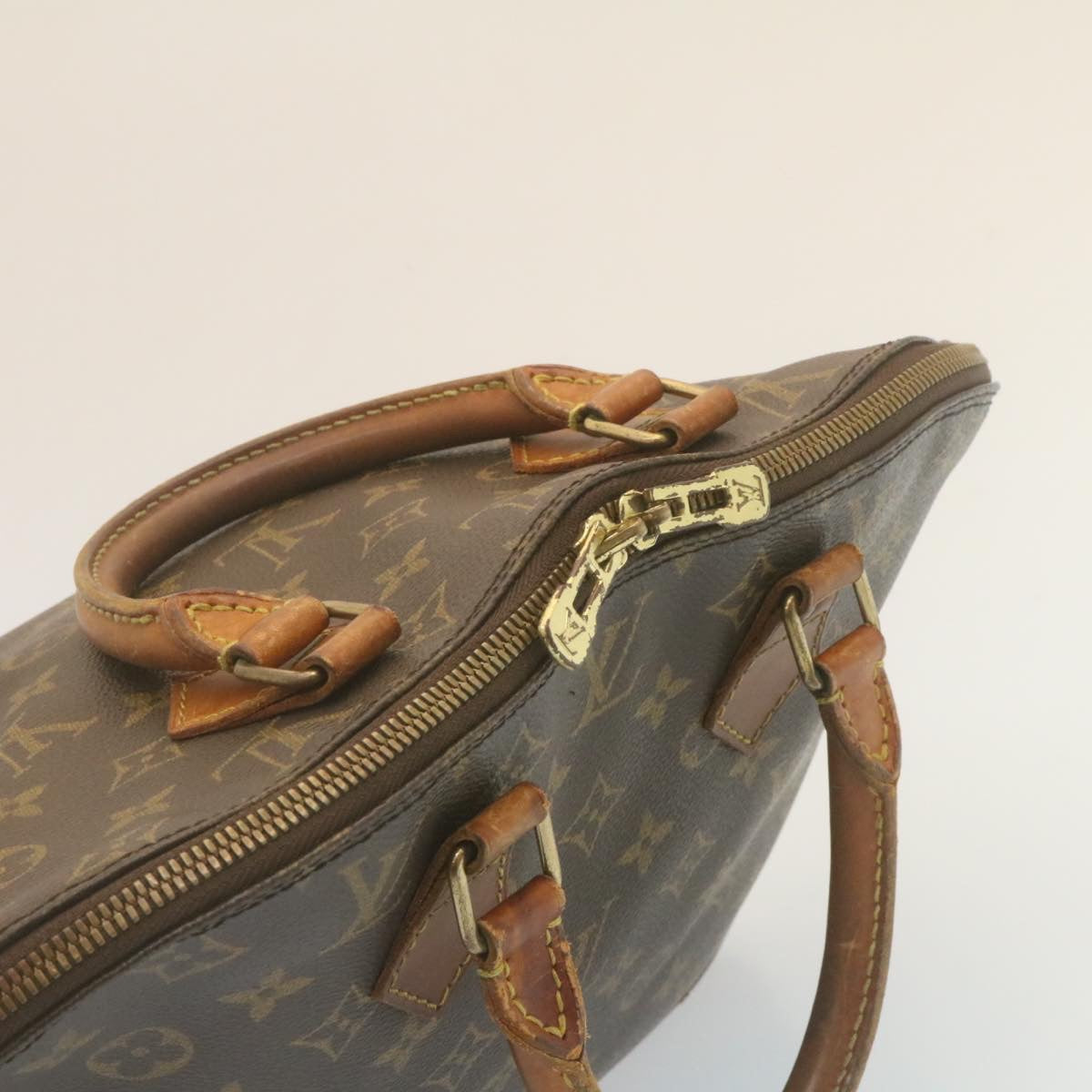 LOUIS VUITTON Monogram Alma Hand Bag M51130 LV Auth rz114