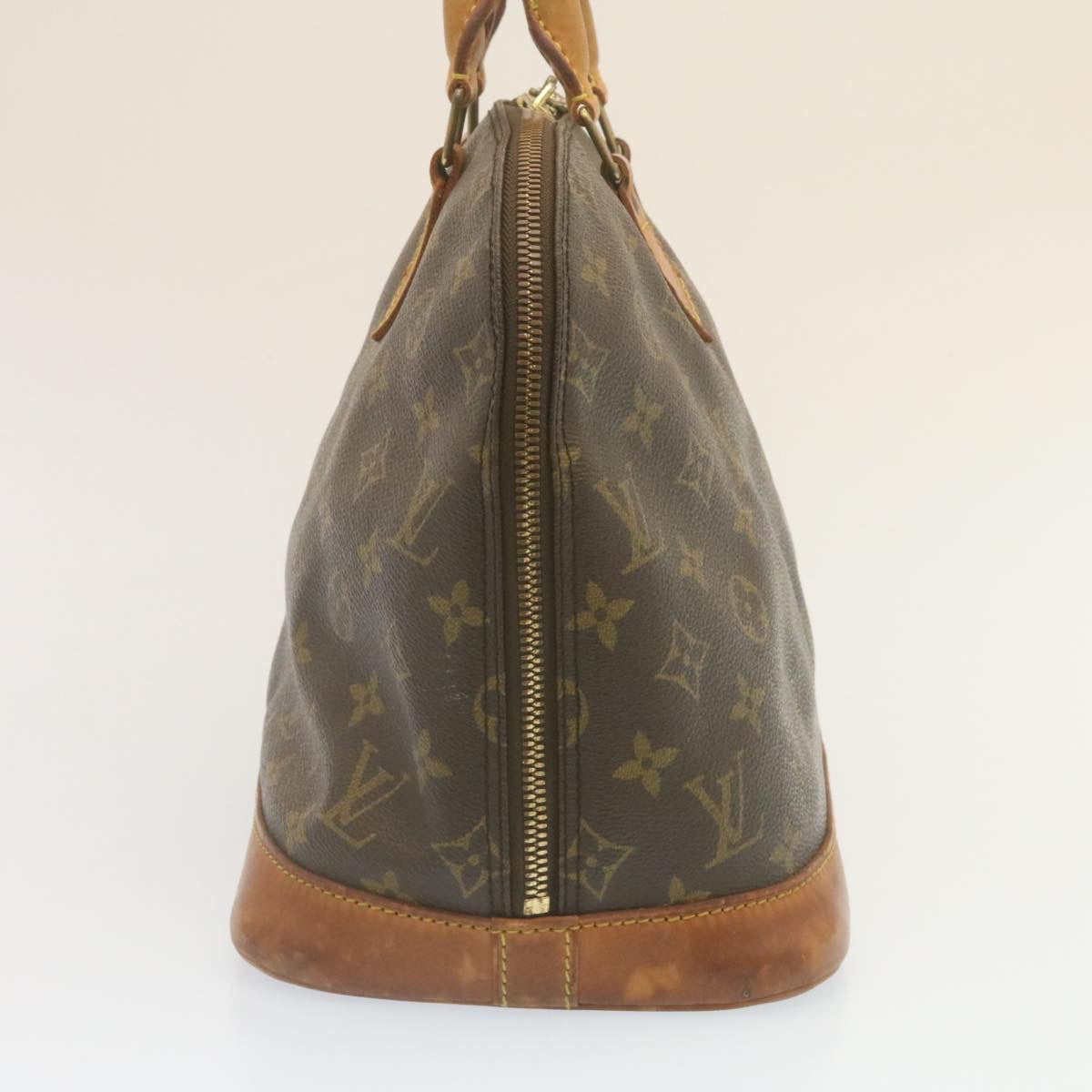 LOUIS VUITTON Monogram Alma Hand Bag M51130 LV Auth rz117