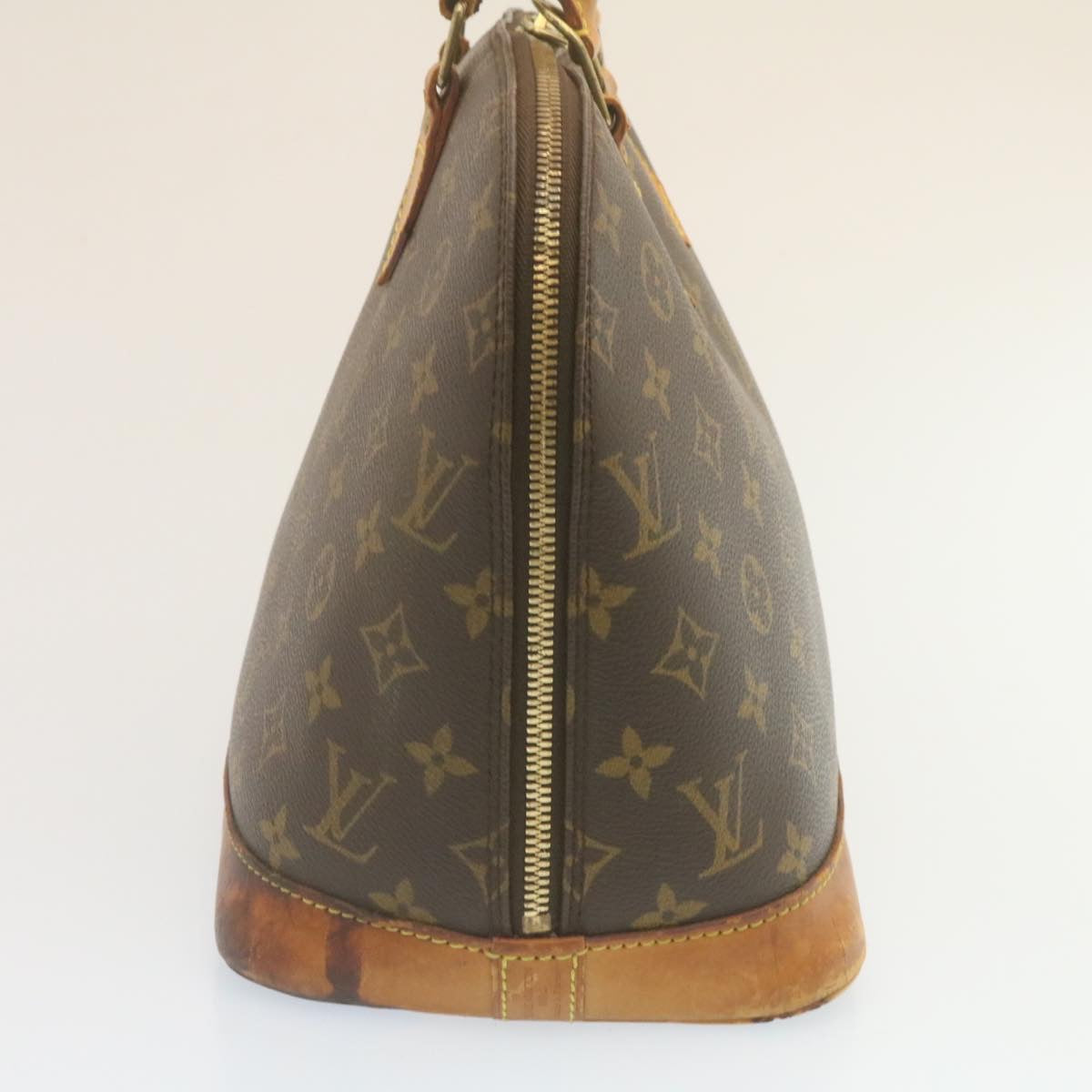 LOUIS VUITTON Monogram Alma Hand Bag M51130 LV Auth rz124