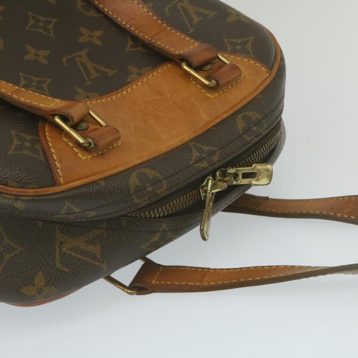 LOUIS VUITTON Monogram Excursion Hand Bag M41450 LV Auth rz125