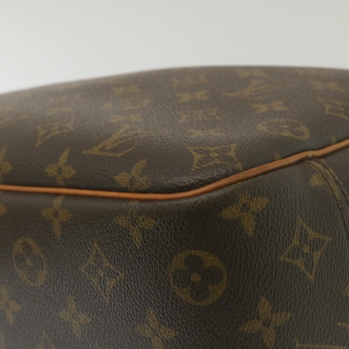 LOUIS VUITTON Monogram Deauville Hand Bag M47270 LV Auth rz131