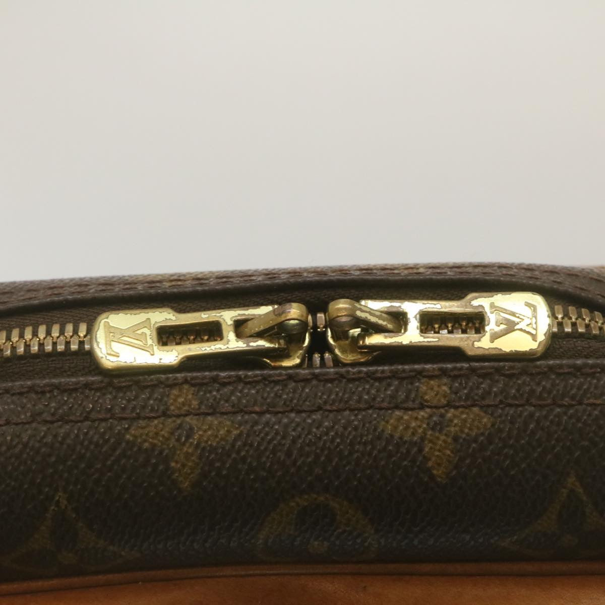 LOUIS VUITTON Monogram Deauville Hand Bag M47270 LV Auth rz131