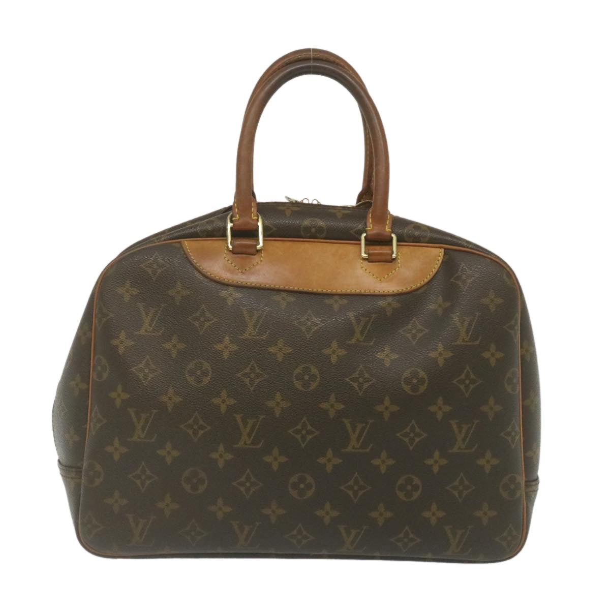 LOUIS VUITTON Monogram Deauville Hand Bag M47270 LV Auth rz131