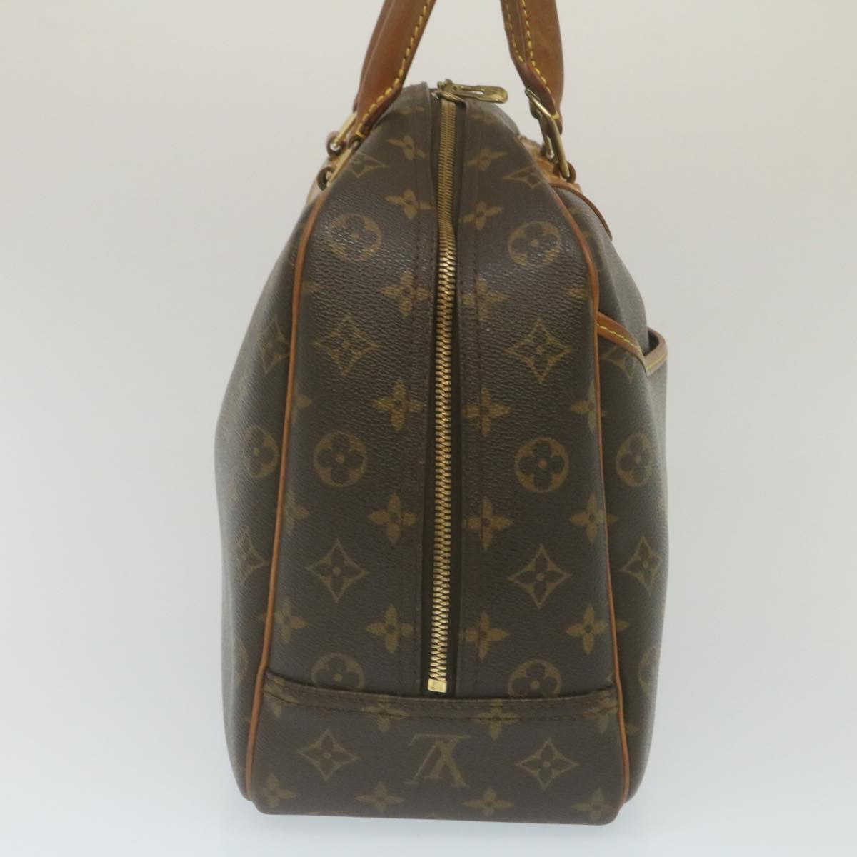 LOUIS VUITTON Monogram Deauville Hand Bag M47270 LV Auth rz131