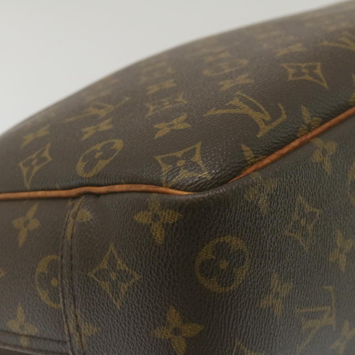 LOUIS VUITTON Monogram Deauville Hand Bag M47270 LV Auth rz134