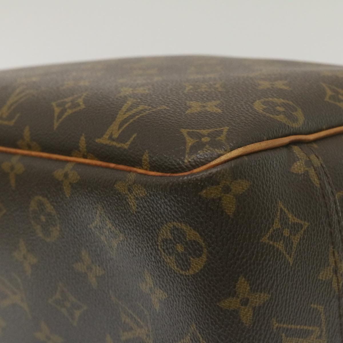 LOUIS VUITTON Monogram Deauville Hand Bag M47270 LV Auth rz134