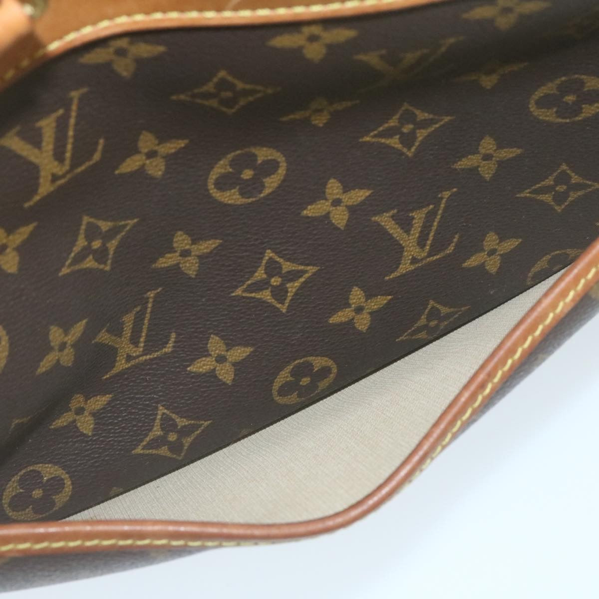 LOUIS VUITTON Monogram Deauville Hand Bag M47270 LV Auth rz134