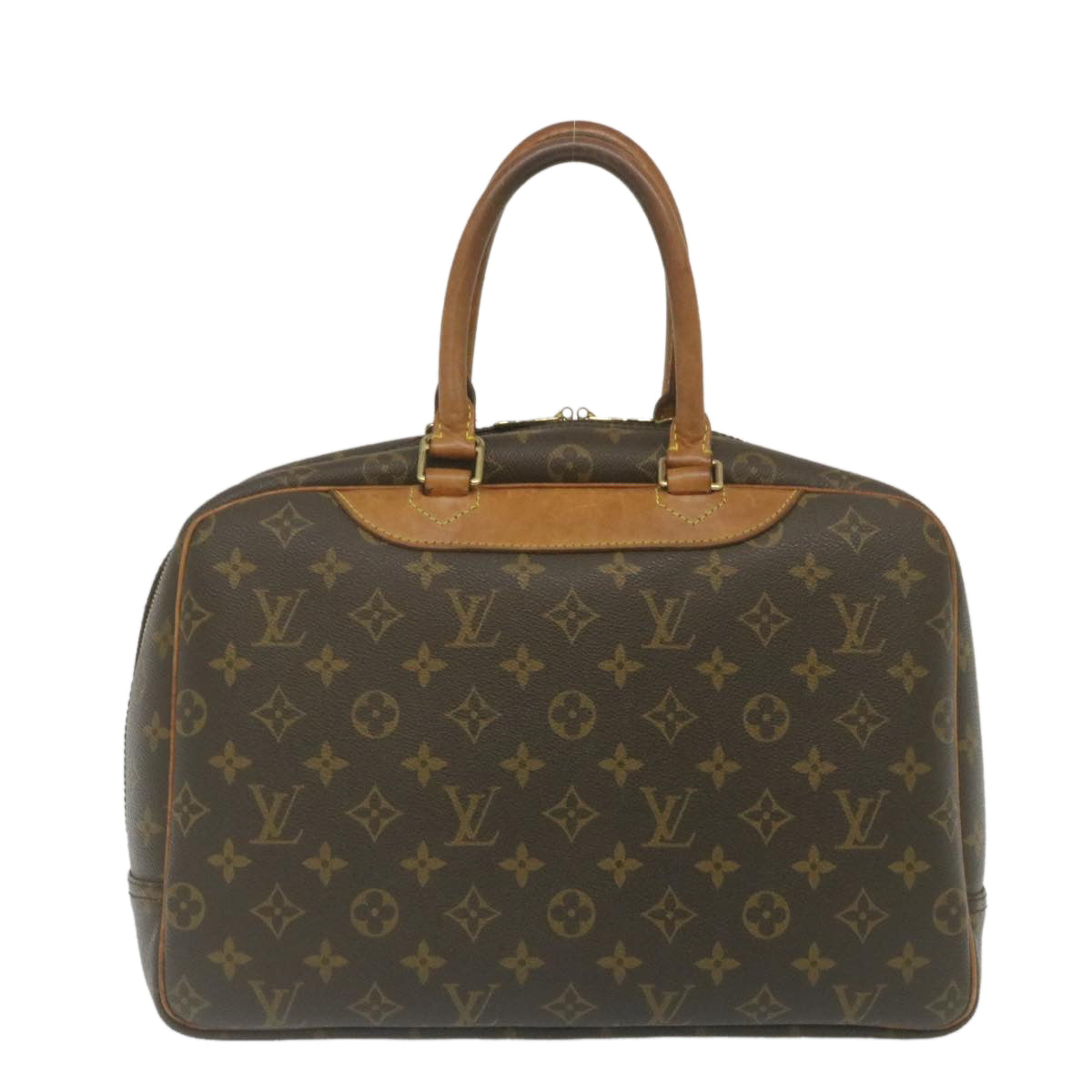 LOUIS VUITTON Monogram Deauville Hand Bag M47270 LV Auth rz134 - 0