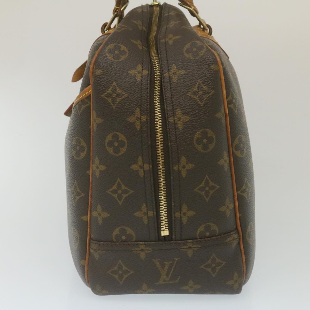 LOUIS VUITTON Monogram Deauville Hand Bag M47270 LV Auth rz134