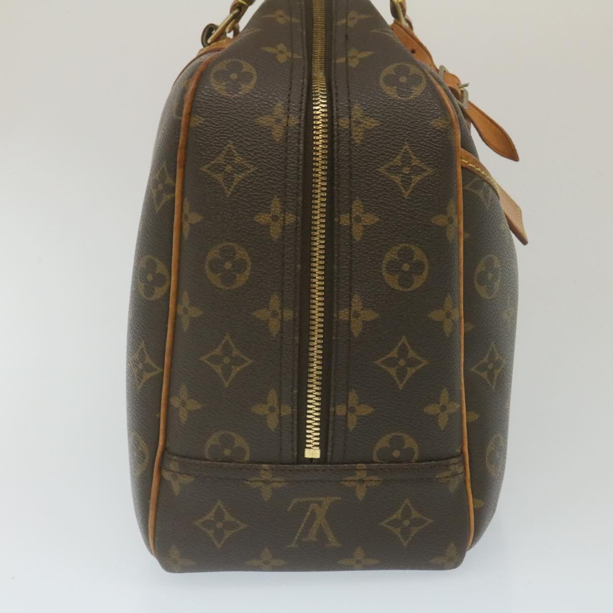 LOUIS VUITTON Monogram Deauville Hand Bag M47270 LV Auth rz134